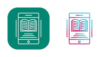 ebook vector icoon