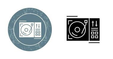 draaitafel vector pictogram