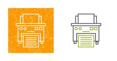 printer vector pictogram