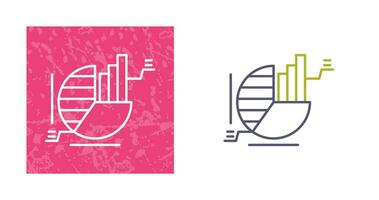 cirkeldiagram vector pictogram