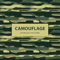 leger en leger camouflage naadloos patroon vector