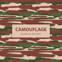 leger en leger camouflage naadloos patroon vector