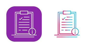 info vector pictogram