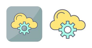 cloud computing vector icon