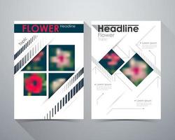 bloemkop, bloemconceptontwerp, online designmagazine vector