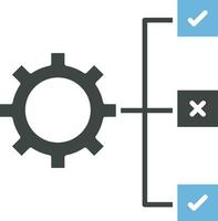 productie prioriteiten icoon afbeelding. vector