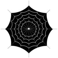 spinneweb schets zwart silhouet, spin netto schets vector clip art