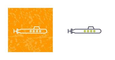 onderzeeër vector pictogram