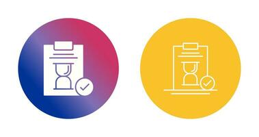 zandloper vector pictogram