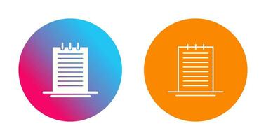 notities vector pictogram