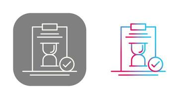 zandloper vector pictogram