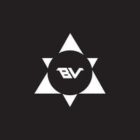 vb bv logo ontwerp vector sjabloon