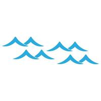 golven icoon vector. Golf illustratie teken. oceaan symbool. water logo. vector