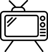 televisie vector icoon ontwerp