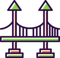 brug vector icoon ontwerp