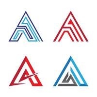 letter a logo afbeeldingen vector