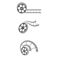 filmstrip logo afbeeldingen vector