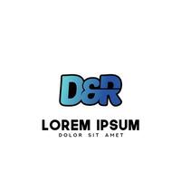 dr eerste logo ontwerp vector