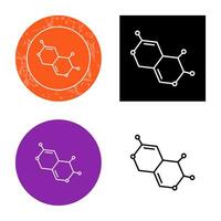 molecuul vector pictogram