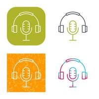 podcast vector icoon