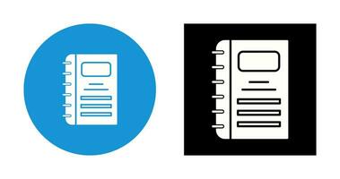 notebook vector pictogram