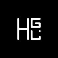 hgl brief logo vector ontwerp, hgl gemakkelijk en modern logo. hgl luxueus alfabet ontwerp