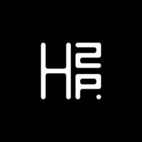 hzp brief logo vector ontwerp, hzp gemakkelijk en modern logo. hzp luxueus alfabet ontwerp