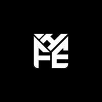 hfe brief logo vector ontwerp, hfe gemakkelijk en modern logo. hfe luxueus alfabet ontwerp