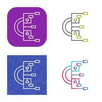 stroomdiagram vector pictogram