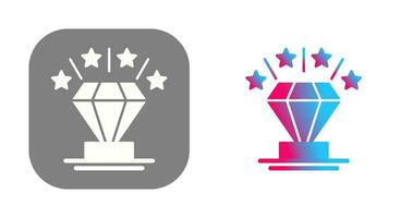 diamant vector pictogram