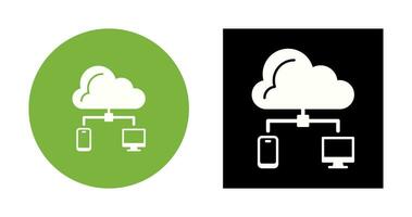 wolk vector pictogram