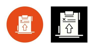 upload vector pictogram