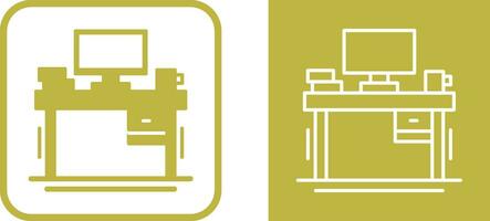 bureau vector pictogram