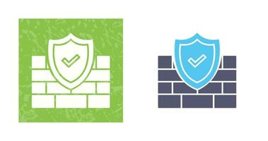 firewall vector pictogram