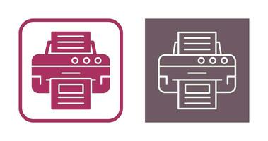 printer vector pictogram