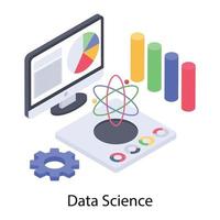 data science systeem vector