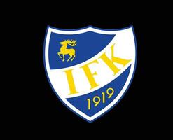 ifk mariehamn club symbool logo Finland liga Amerikaans voetbal abstract ontwerp vector illustratie met zwart achtergrond