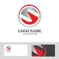 logo, pictogram bedrijfskaart s brief vectorillustratie vector