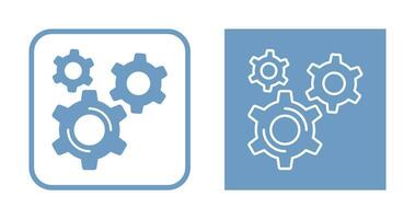 tandwiel vector pictogram