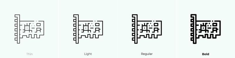 geluid kaart icoon. dun, licht, regelmatig en stoutmoedig stijl ontwerp geïsoleerd Aan wit achtergrond vector