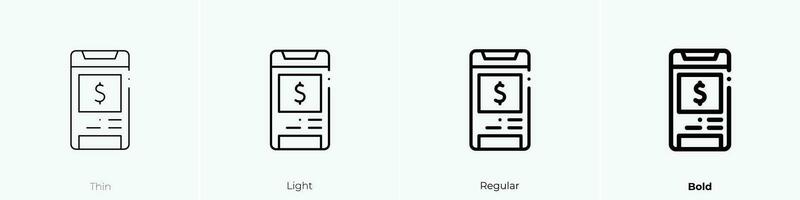 sociaal media icoon. dun, licht, regelmatig en stoutmoedig stijl ontwerp geïsoleerd Aan wit achtergrond vector