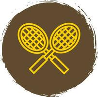 tennis racket vector icoon ontwerp