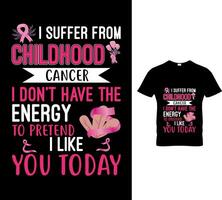 het beste borst kanker bewustzijn t-shirt ontwerp vector