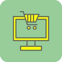 ecommerce vector icoon ontwerp