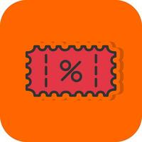 coupon vector icoon ontwerp