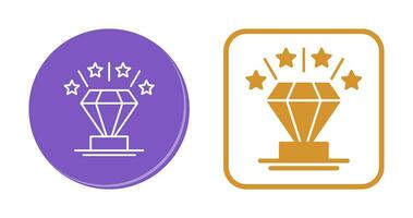 diamant vector pictogram