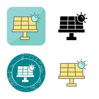 zonne-energie vector pictogram