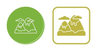 berg vector pictogram