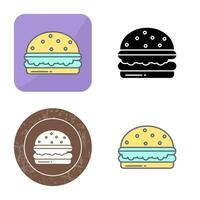 hamburger vector pictogram