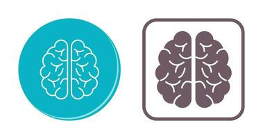 hersenen vector pictogram